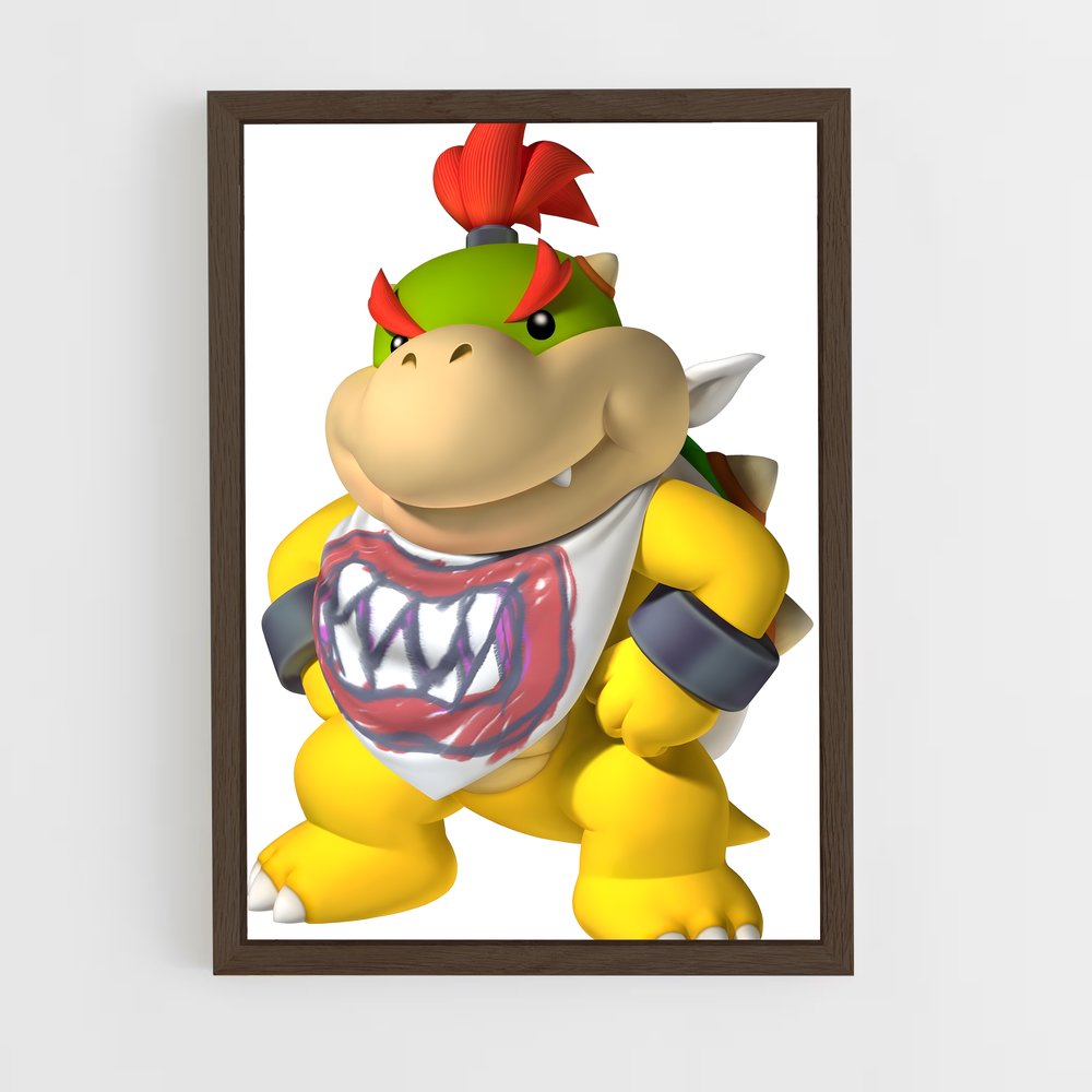 Poster Bowser Jr. en Action – affiche Mario (vue 5)